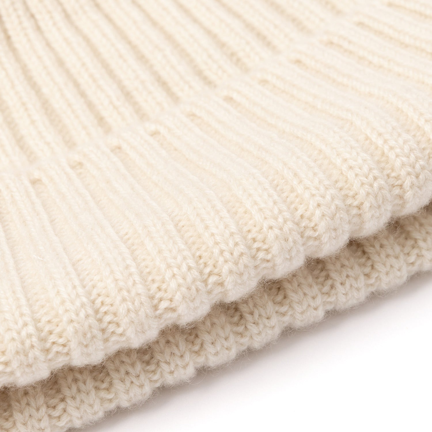 Strickmütze aus reinem schottischen Kaschmir